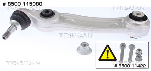 31126777653TS 8500 118042 Mounting, control/trailing arm