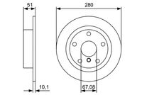 34216799367BO 34216799367 34 21 6 799 367 6799367 0 986 479 C92 MINI F54LCI -  Brake Disc